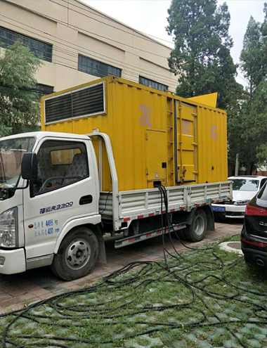 顺德发电车出租-柴油发电机组排烟系统设计要求及其考虑因素